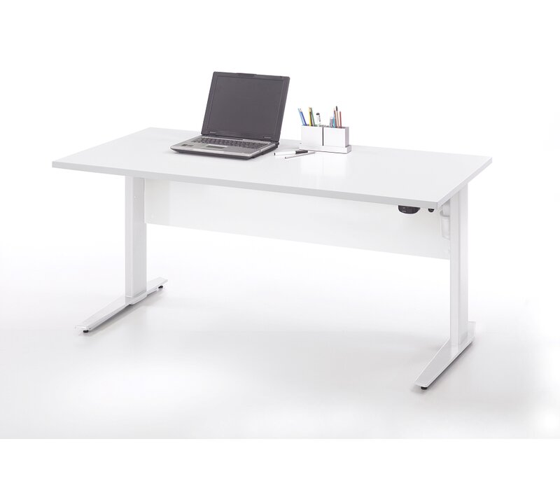 Latitude Run Shepshed Height Adjustable Standing Desk | Wayfair.co.uk